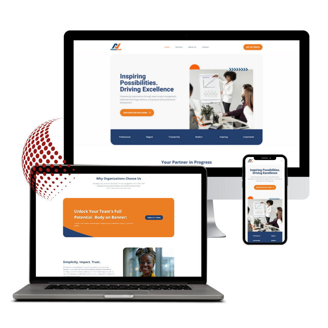 Website Design for Business Growth Responsive Website Development Services Instagram Post 1